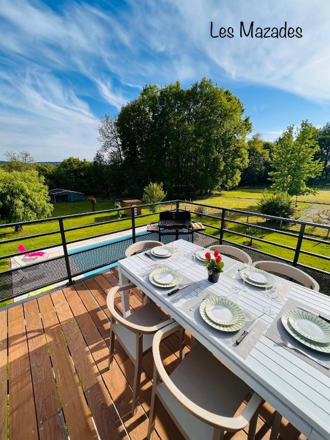 Nouveauté 2022 Maison Les Mazades à 10 min Périgueux avec piscine chauffée Annesse-et-Beaulieu Extérieur photo